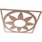 Ekena Millwork Blume Wood Fretwork Pierced Ceiling Medallion, Wood (Paint Grade), 30"OD x 10 3/8"ID x 3/8"T CMWP30X30X0375BLMF - alternate 2